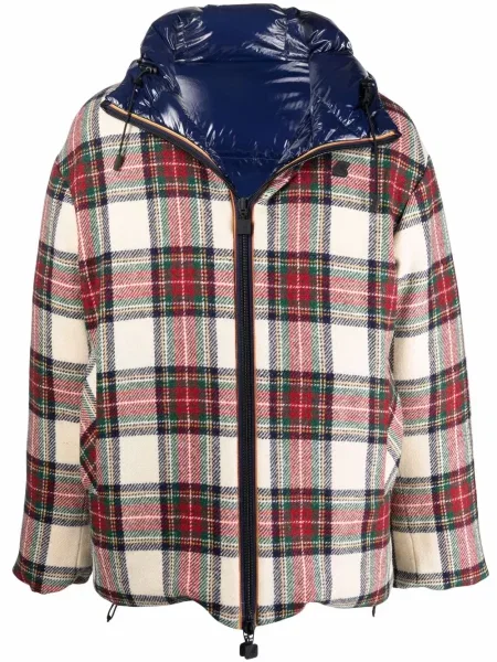 Kurtka puchowa K-way R&d wełniana