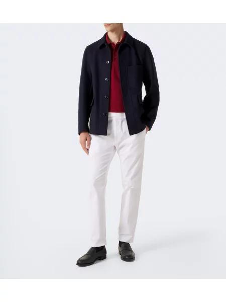 Kockás pólóing Burberry piros