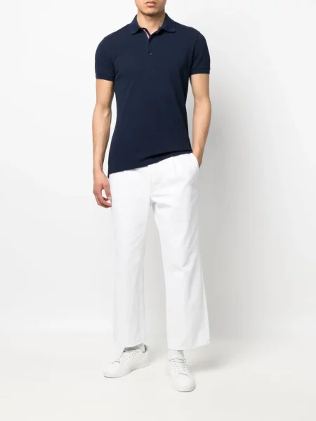 Tricou polo Orlebar Brown albastru