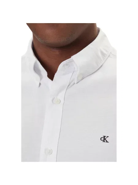 Klasična košulja Calvin Klein keper bijela