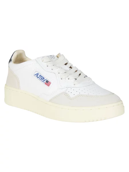 Sneakersy Autry skórzane białe