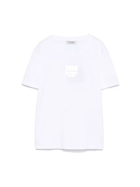 Koszulka polo Max Mara biała