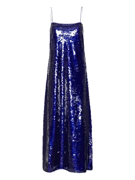 Rochie maxi Rotate Birger Christensen de costum albastru