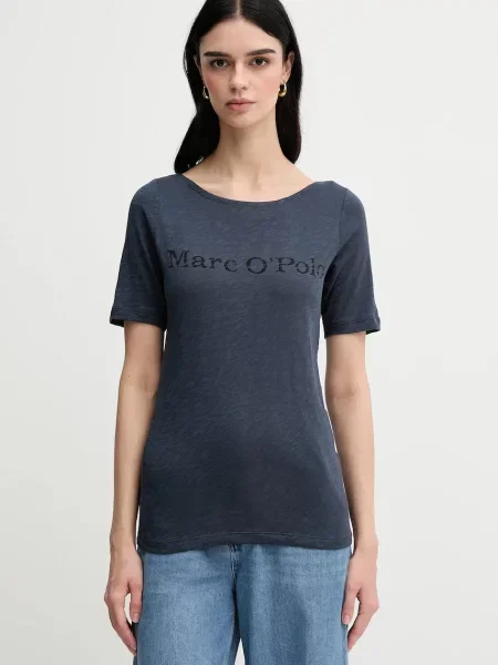 Тениска Marc O'Polo дамска тъмносиньо