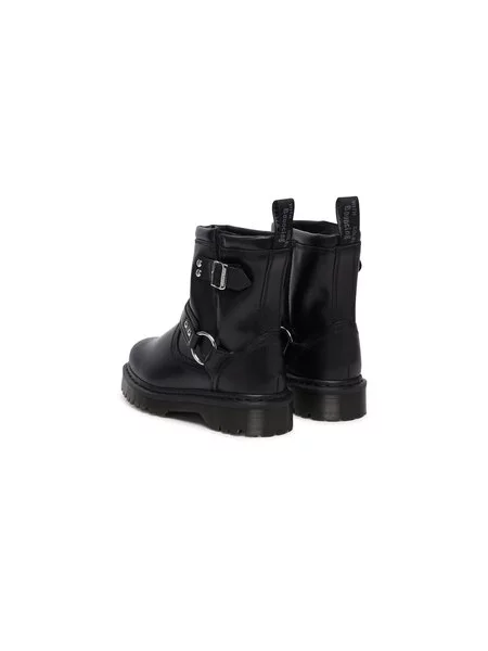 Dr. Martens Škornji Anistone HRNS Black Orleans črna