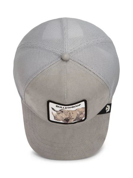 Goorin Bros trucker sapka Suede Rhino szürke