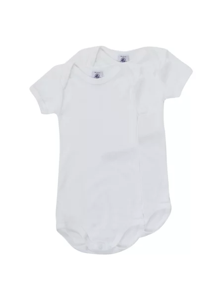 Body copii Petit Bateau alb