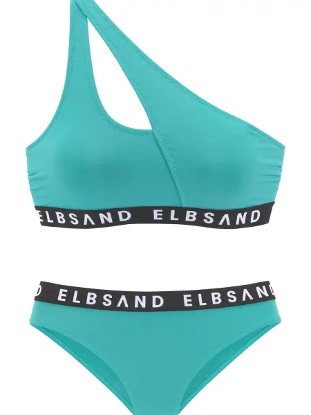 Elbsand Costum de baie două piese mentă verde