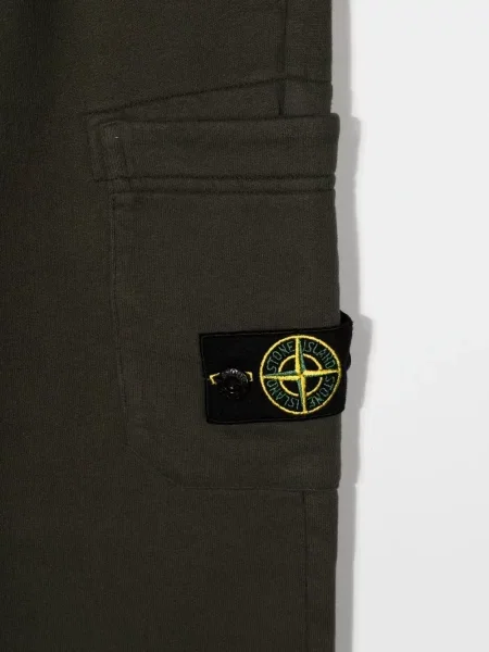 Spodnie dziecięce Stone Island zielone