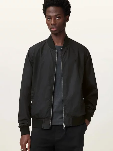 AllSaints geacă bomber pentru bărbați REV albastru