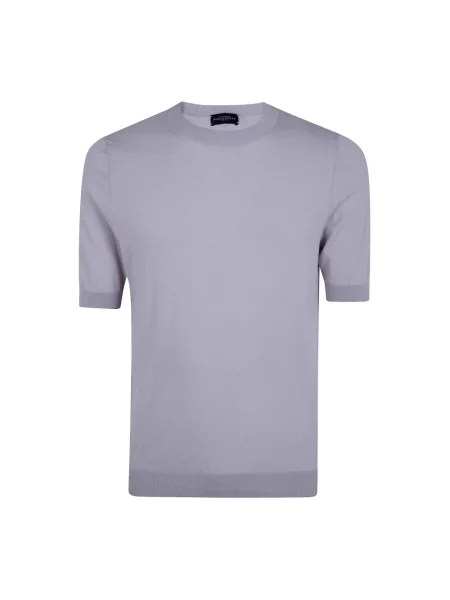 Sweter Ballantyne z krótkim rękawem szary