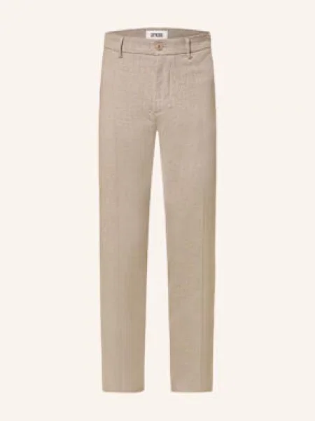 Drykorn Chino Kalhoty Ajend Slim Fit světle hnědá