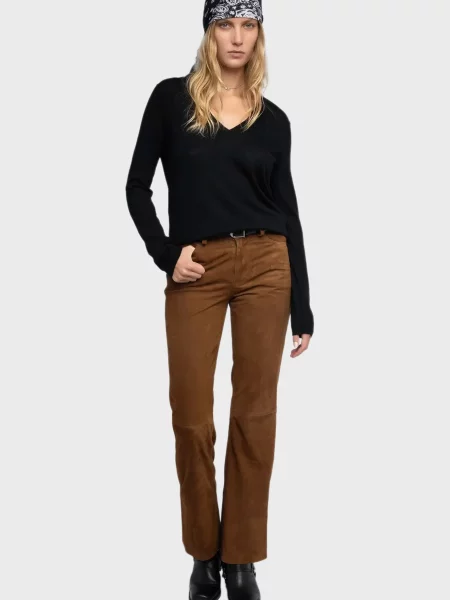 Кашемировый свитер Zadig&voltaire черный