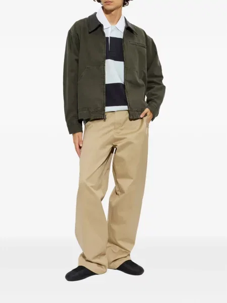 Lung tricou polo Rag & Bone albastru