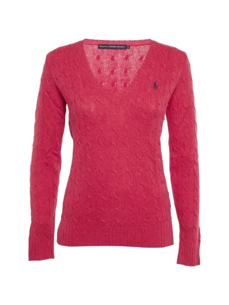 Карирана плетена риза Polo Ralph Lauren синьо