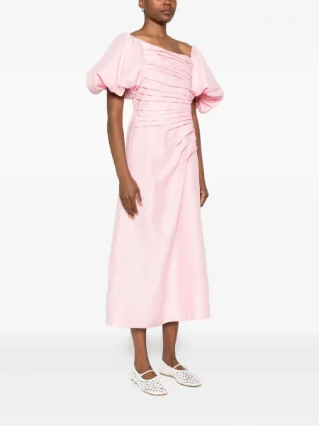 Sukienka Aje garniturowa różowa