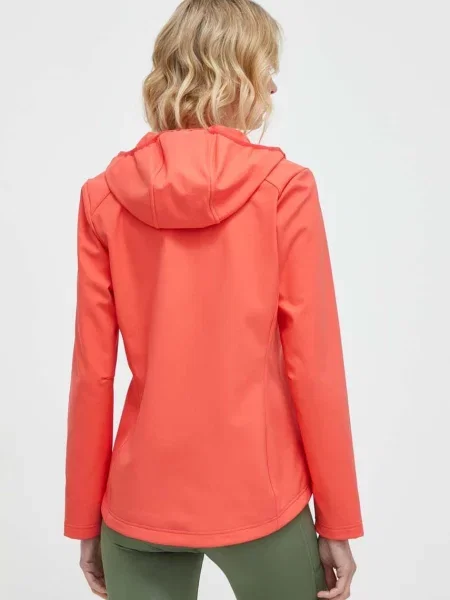 Outdoorová bunda Jack Wolfskin Bornberg Hoody červená