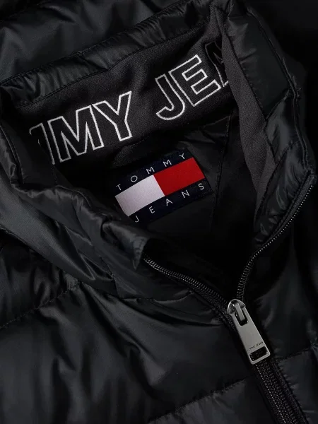 Джинсова куртка Tommy Jeans чорна