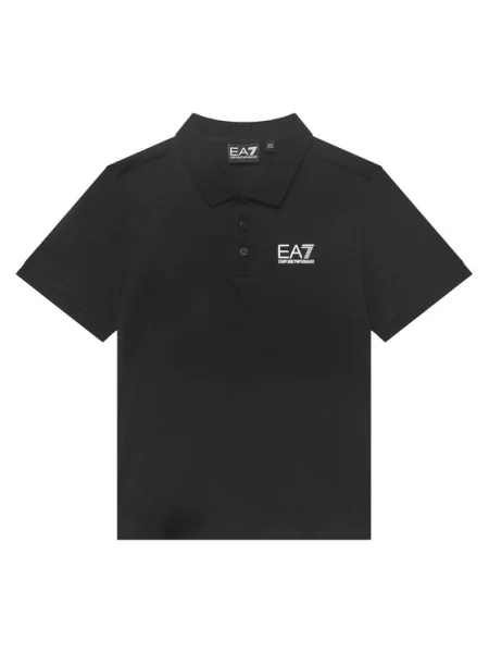 Emporio Armani Tricou polo negru