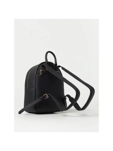 Lniany plecak Love Moschino czarny
