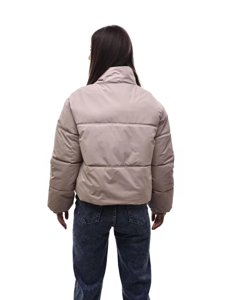 Демісезонна куртка STREAM текстиль/поліестер бежевий