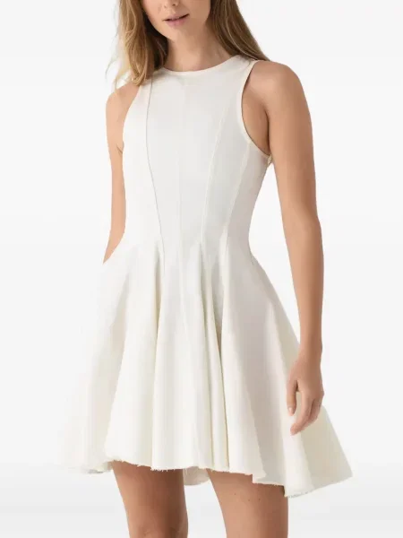 Mała mały sukienka mini Marques'almeida garniturowa biała