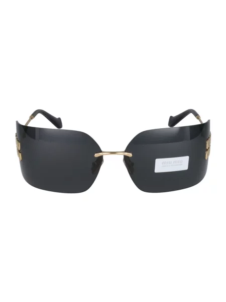 Okulary przeciwsłoneczne Miu Miu Eyewear żółte