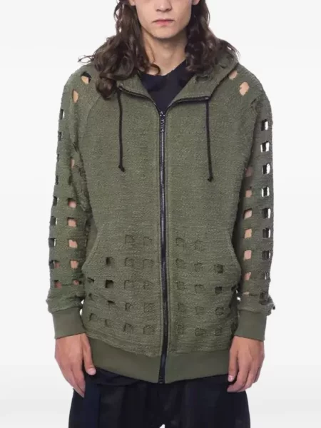 Hanorac cu glugă Nicolò Beretta verde