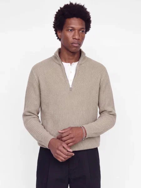 JACK & JONES Svetr JJSAGE' béžová