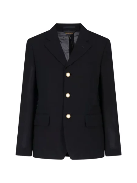Sacou Comme Des Garçons cu perle negru