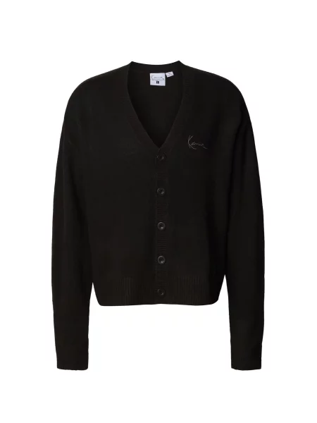 Karl Kani Geacă tricotată negru