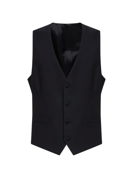 Вълнен елек Lardini черно