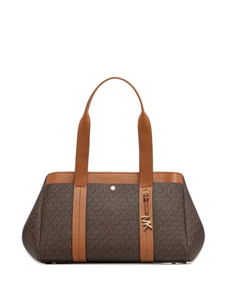 Portofel Michael Michael Kors cu volane plisat de lână negru