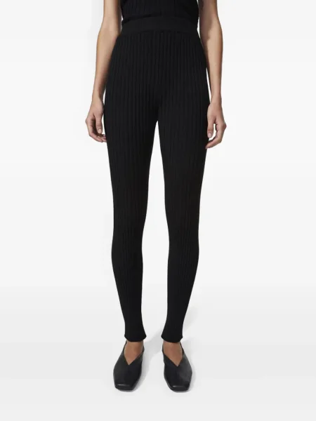 Pantaloni Rodebjer tricotate negru