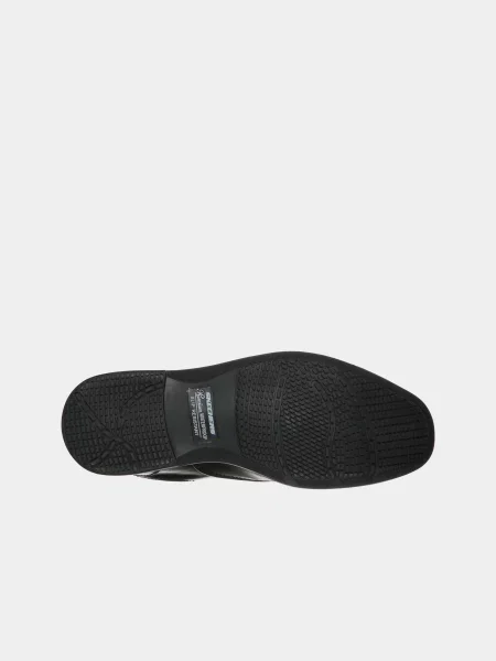 Кожаные туфли Skechers черные