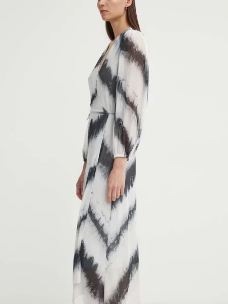 Bruuns Bazaar ruha PhloxBBNoriel dress maxi egyenes szürke