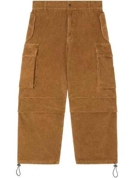Pantaloni cargo Alanui de catifea cord
