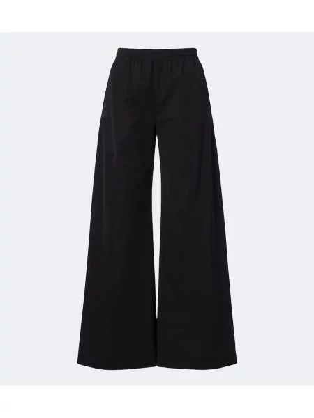 Pantaloni Gucci din țesătură twill negru