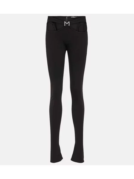 Leggings Mugler negru