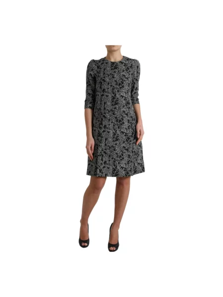 Krótka sukienka Dolce And Gabbana czarna
