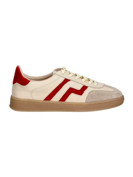 Sneakersy Gant skórzane beżowe