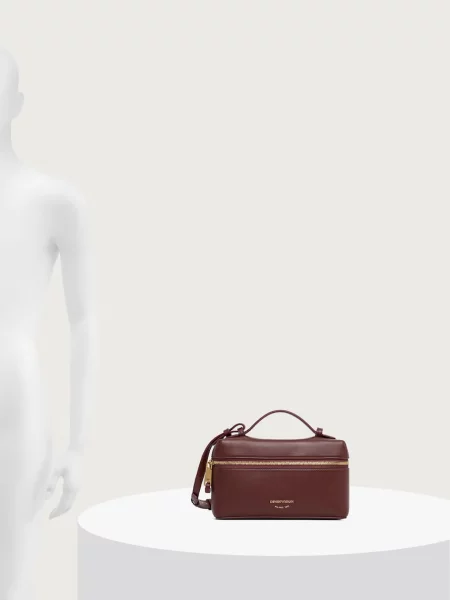 Кожаная сумка Emporio Armani
