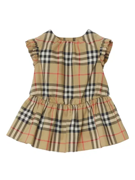 Kostkované retro tričko Ombre s výšivkou černé