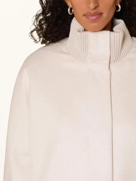 Comma Płaszcz beige beżowy