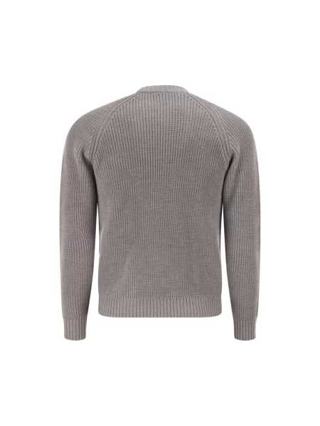 Sweter Rakki wełniany szary