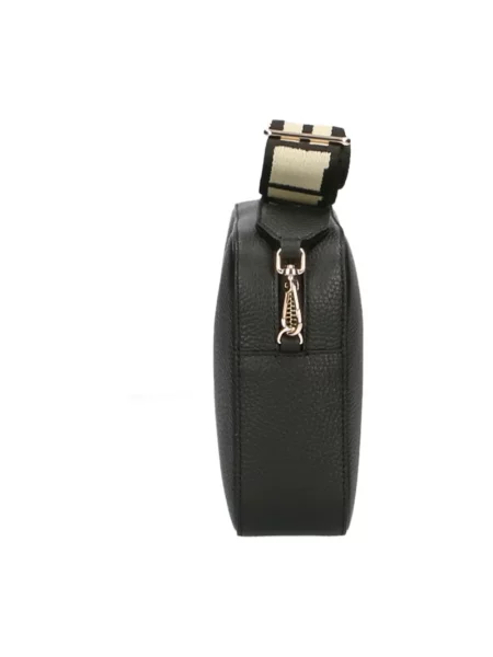 Torebka crossbody Coccinelle skórzana czarna