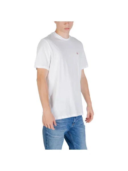 Calvin Klein Jeans Tričko biela