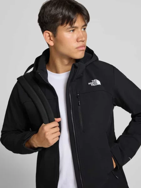 Kurtka softshell z logo model DIABLO' The North Face czarna