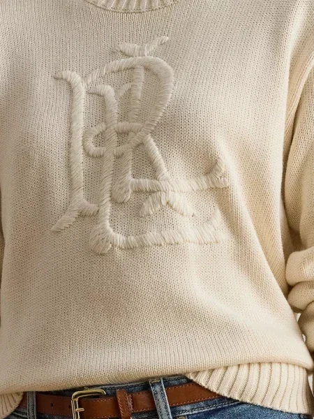 Свитер Lauren Ralph Lauren бежевый