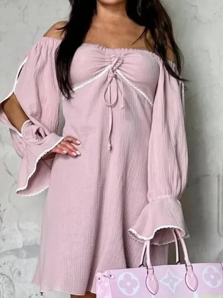 Rochie maxi By O La La roz